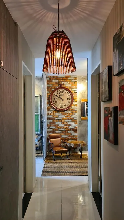 Apartmán Bricks & Beds Suite @ Legasi Kg Bahru Kuala Lumpur Malajsie